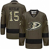 Glued Anaheim Ducks #15 Ryan Getzlaf Green Salute to Service NHL Jersey,baseball caps,new era cap wholesale,wholesale hats